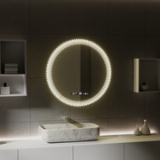 60 cm okrúhle LED zrkadlo - Stellaire Touch System Neznámy deaktivácia