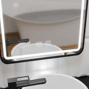 Zrkadlové obdĺžnikové obdĺžnikové 60x80cm Taglio Touch System Disfigure