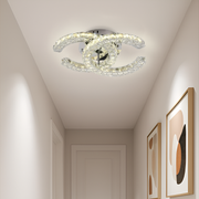 LED kryštál LULUS s diaľkovým ovládaním shia 27W SMOLNÉ SILVER