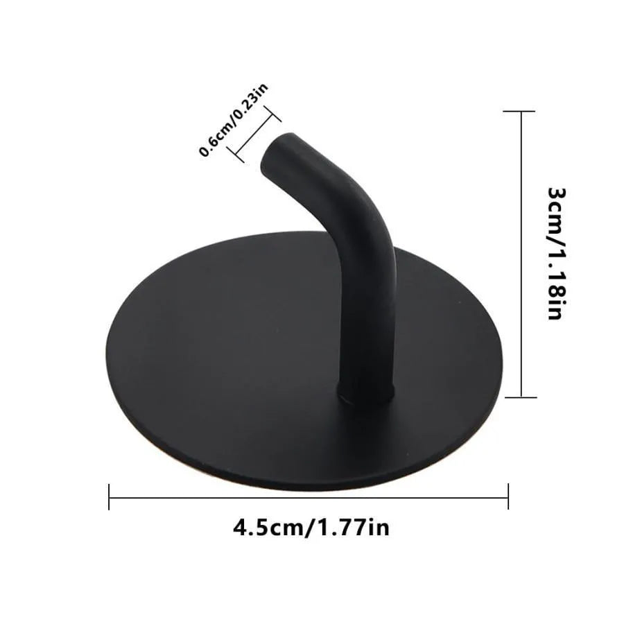 Čierny samostatný vešiak GJ651