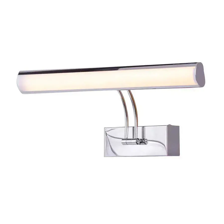 Naneste LED Bath Ginna, 12W, striebro