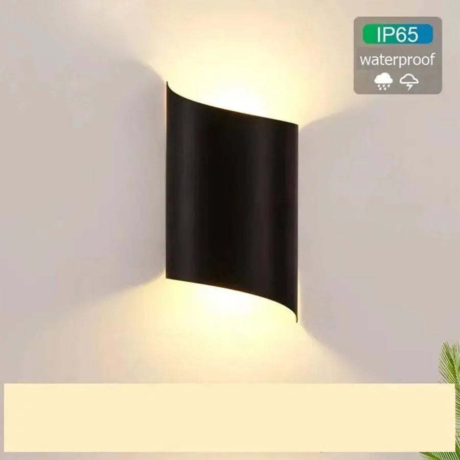 Naneste vonkajšie LED ruky 10W IP65 čierna