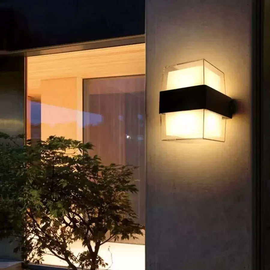 Aplikujte vonkajšiu LED Kennedy 12W čiernobiela