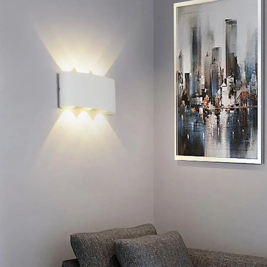 Fantázia aplikuje exteriér a interiér LED, 6 zdrojov x 1w, IP65, kovové, biele, 3000K