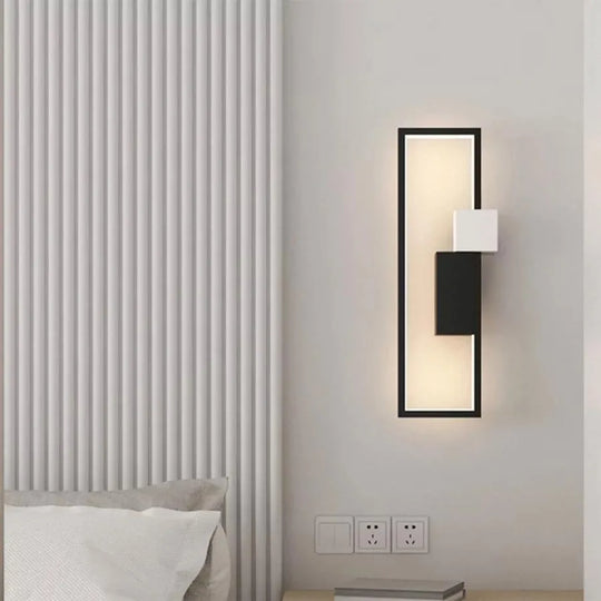 Gizeh LED nástenné svietidlo 17W, čierne Vonkajšie nástenné svietidlá Predvolený názov Alessandro Design