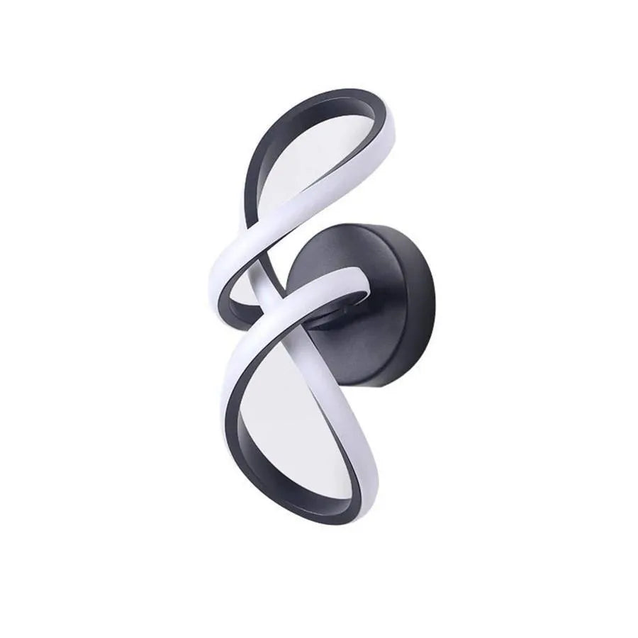 Aplikujte LED Isaura 23W Čierna biela