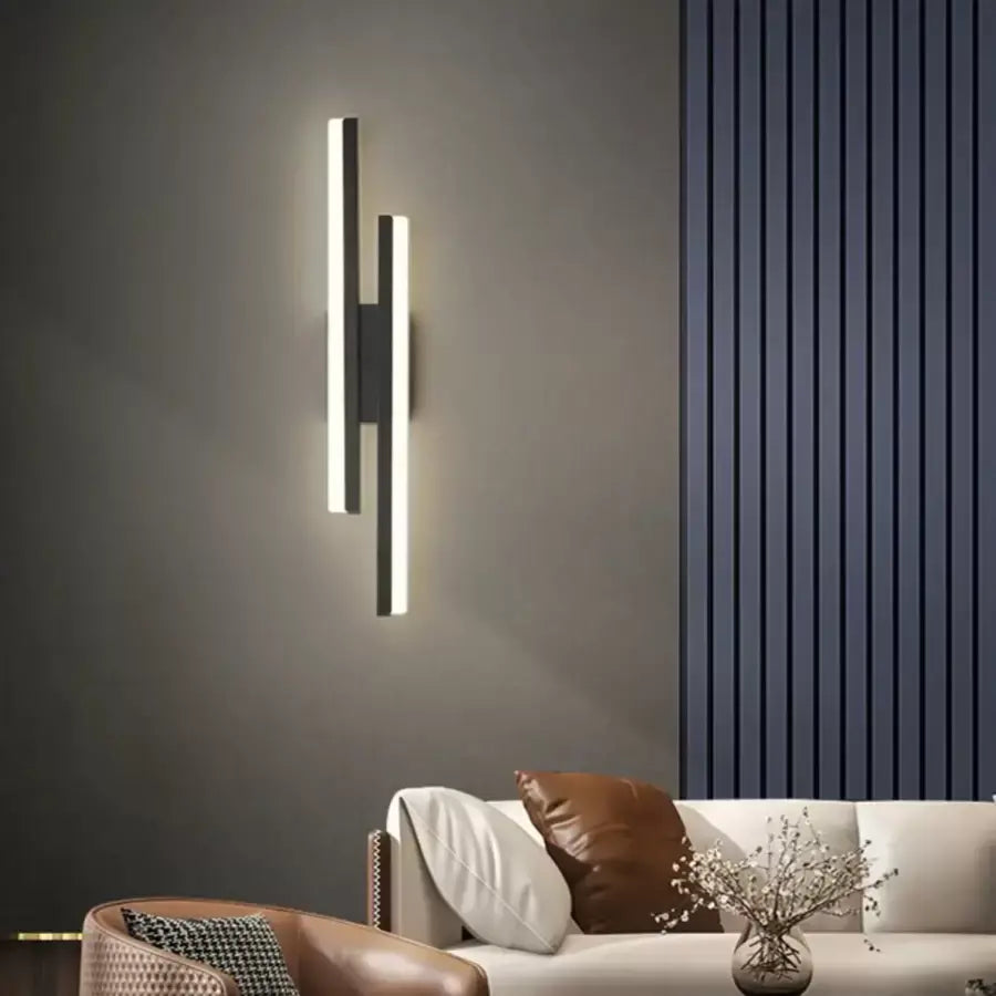 Aplikujte LED Lyra, 18W, akrylové, čiernobiele