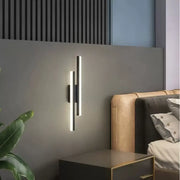 Aplikujte LED Lyra, 18W, akrylové, čiernobiele