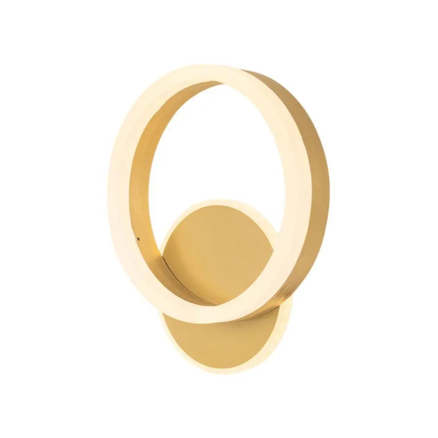 Aplikujte LED manaru, 24 W, zlato, studené/horúce/neutrálne svetlo