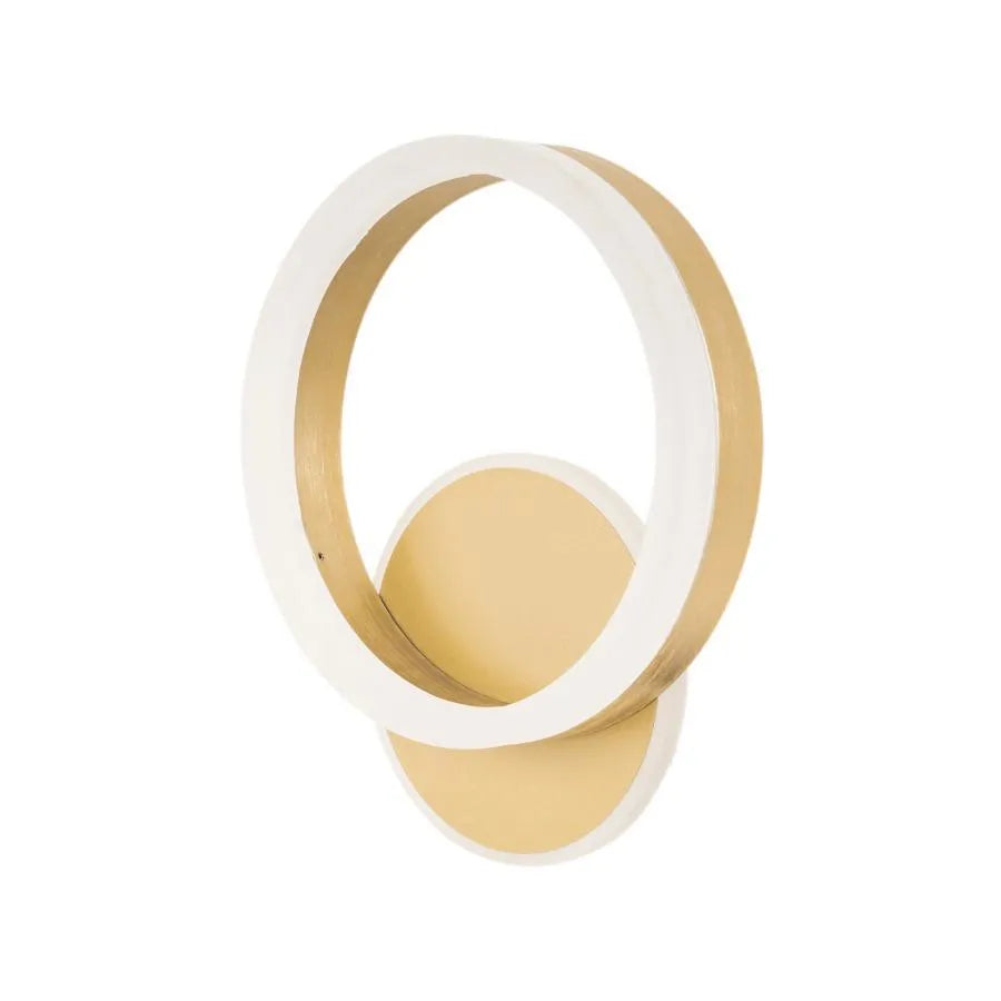 Aplikujte LED manaru, 24 W, zlato, studené/horúce/neutrálne svetlo