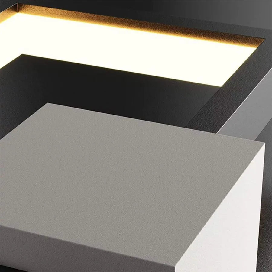 Aplikujte LED Massika 37W, čierna biela