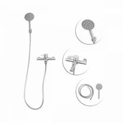 Batéria so sprchou para, nehrdzavejúca oceľ hore304, satén, LY010