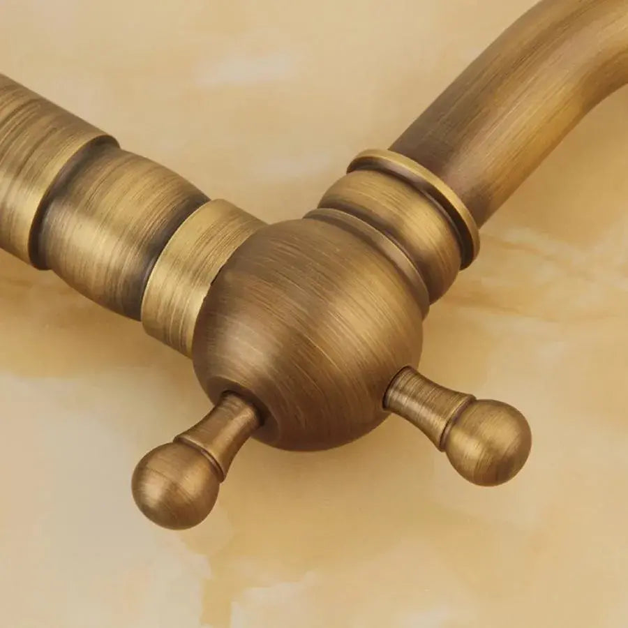 Kuchynská batéria, sanitárna mosadz, zlato, OD/2046