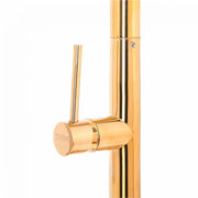 Kuchynská batéria s extrahovateľnou sprchou, sanitárnou mosadzou, zlatom, CF2043