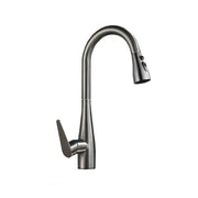 Kuchynská batéria s extrahovateľnou nerezovou sprchou z nerezov zy1010