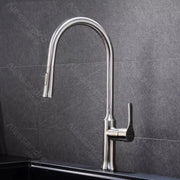 Kuchyňa s batériou s extrahovateľnou sprchou, nehrdzavejúcou oceľou 304, saténom, CF023