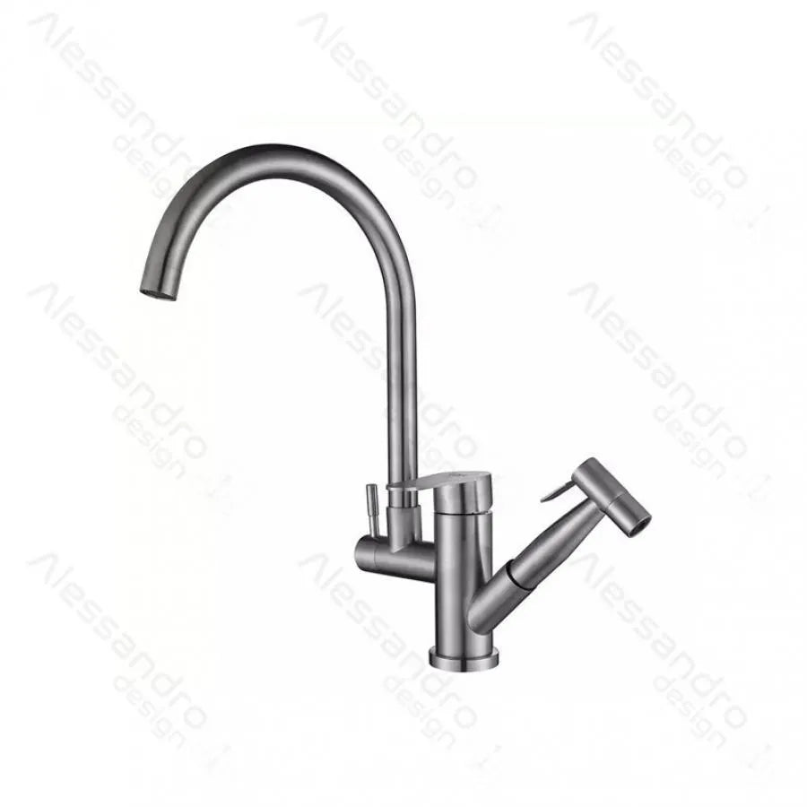 Kuchyňa s batériou s extrahovateľnou sprchou, nehrdzavejúcou oceľou 304, saténom, CF034