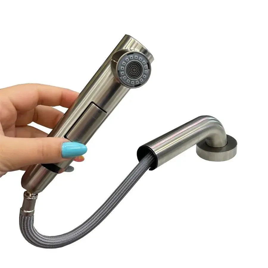 Kuchynská batéria s extrahovateľnou sprchou z nehrdzavejúcej ocele YSQ/106