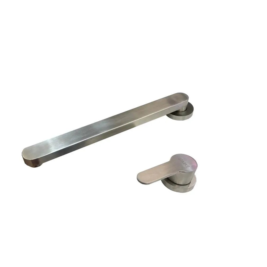 Prémiová kuchynská batéria, brúsená nehrdzavejúca oceľ, zapustená YSQ/107