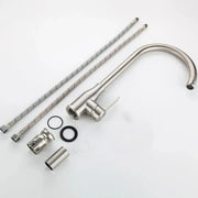 Kuchynská batéria, nehrdzavejúca oceľ 304, satén, CF010