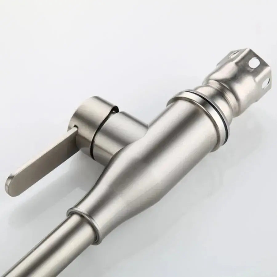 Kuchynská batéria, nehrdzavejúca oceľ 304, satén, CF010