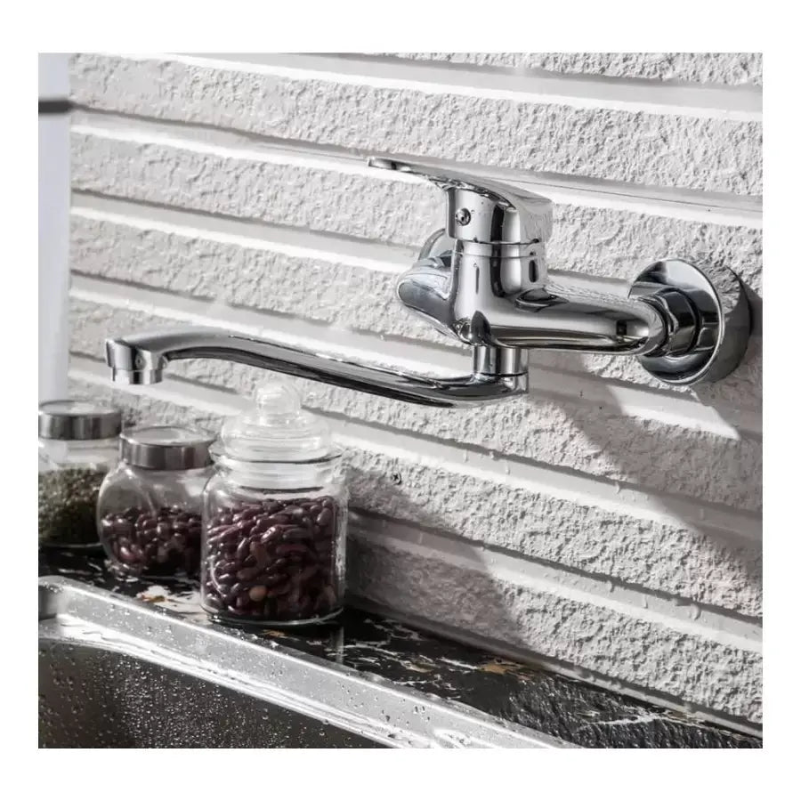 Kuchynská batéria s rotačným potrubím, zliatinou, chrómom, PM025