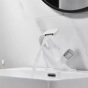 Batéria Washbasin, sanitárna mosadz, biela, OD/2058