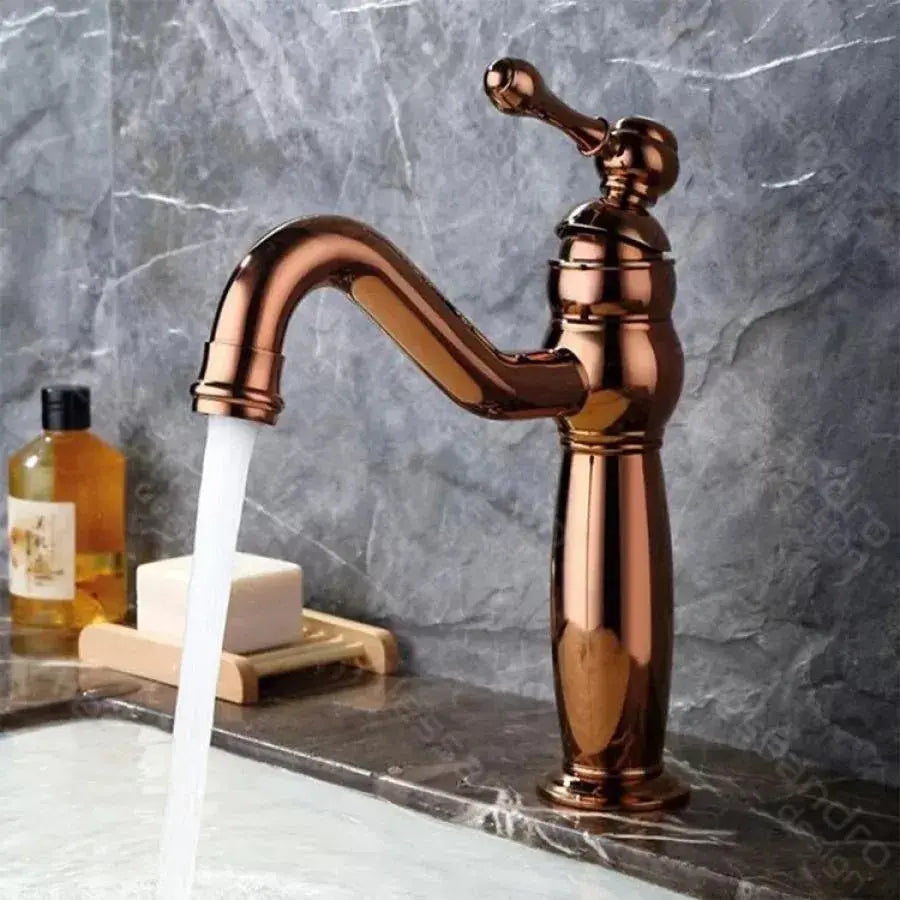 Batéria Washbasin, sanitárna mosadz, bronz, CF/1017