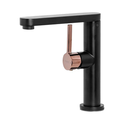 Batéria Washbasin, sanitárna mosadz, čierna, 9107h/m