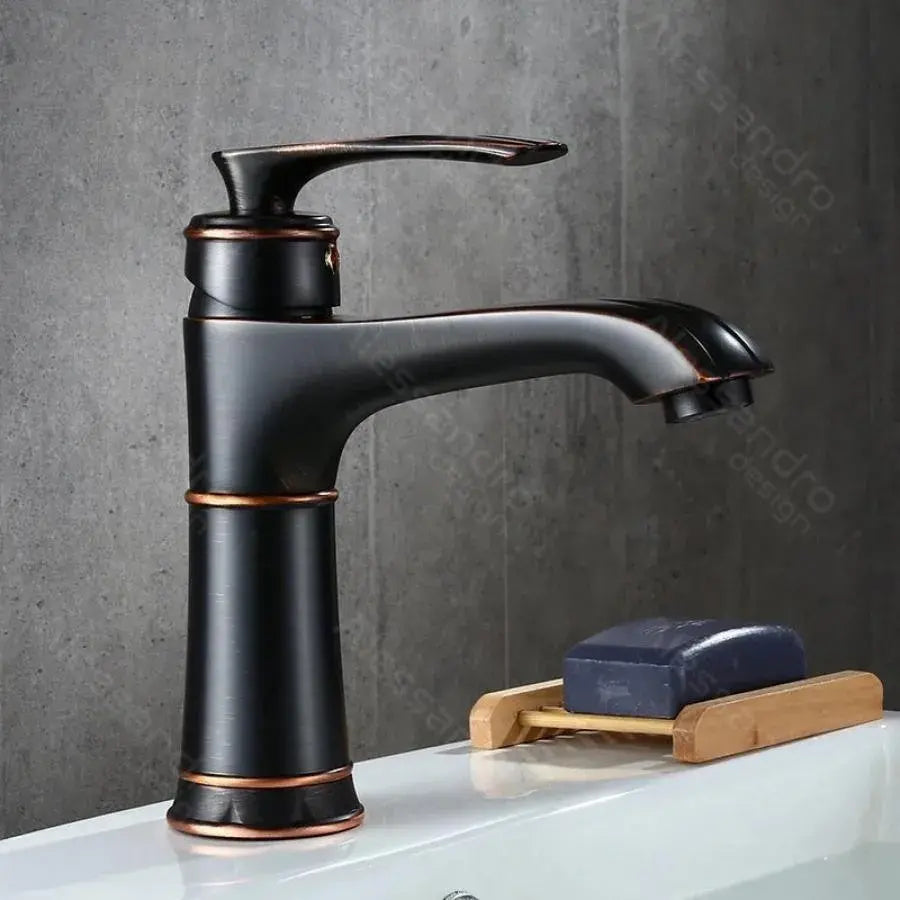 Batéria Washbasin, sanitárna mosadz, čierna, OD01/b