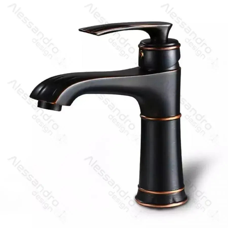 Batéria Washbasin, sanitárna mosadz, čierna, OD01/b