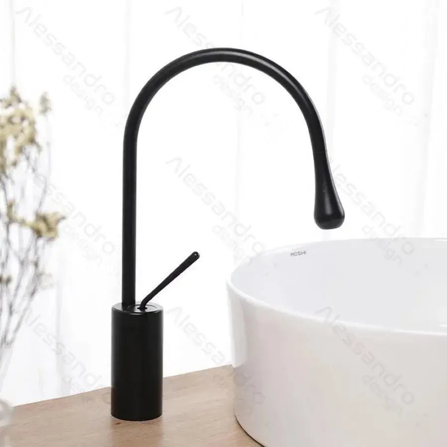 Batéria Washbasin, sanitárna mosadz, čierna, WZY/327/B