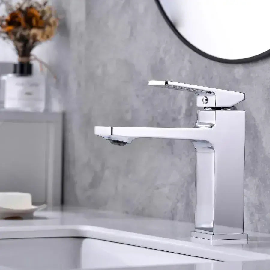 Batéria Washbasin, sanitárna mosadz, satén, 9807