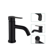 Batéria Washbasin, nehrdzavejúca oceľ 304, čierna, HS/LY007