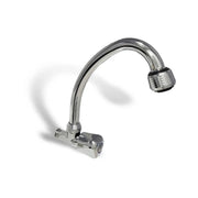 Stena batérie studena voda s rotačnou zliatinou striebro