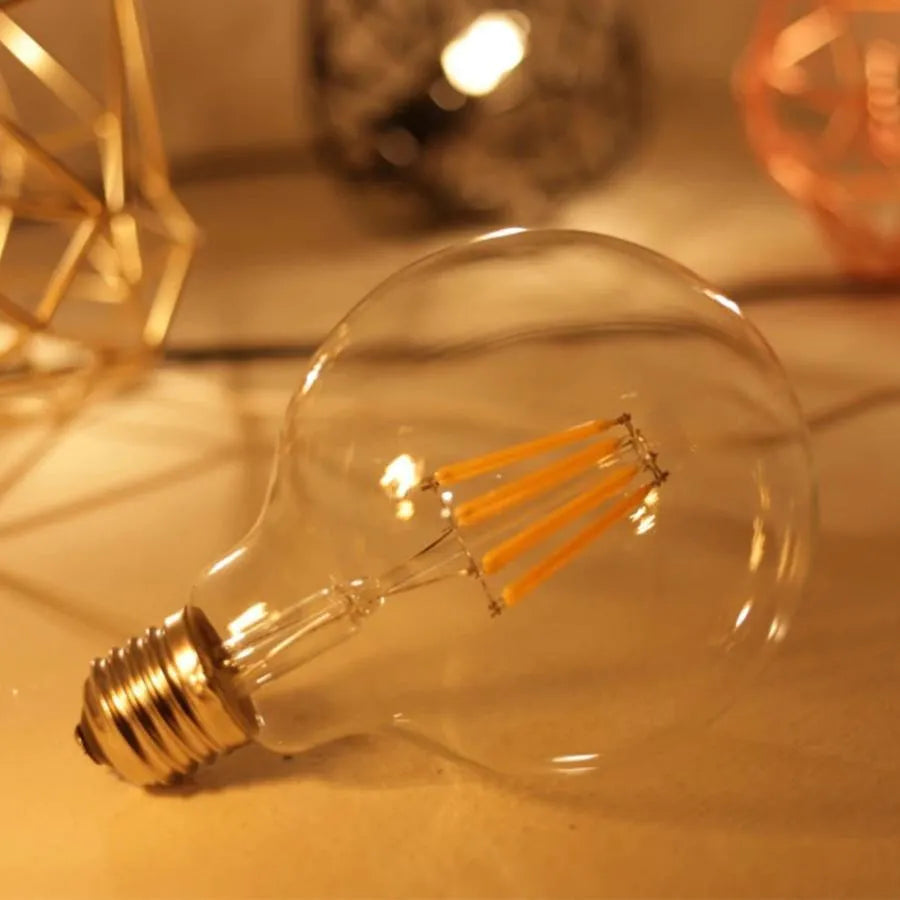 LED G95, E27, 6W, 6000K