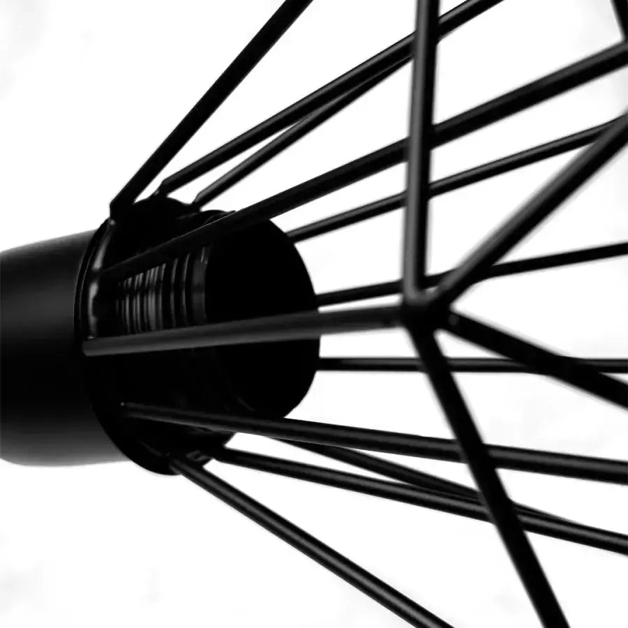 Lustful Shion 3*E27, čierny, kov