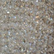 Crystal Luster Adan, 8*E27, striebro, kov a kryštál