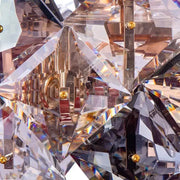 Arian Crydal Brain 8x Priemer E27 60 cm zlata