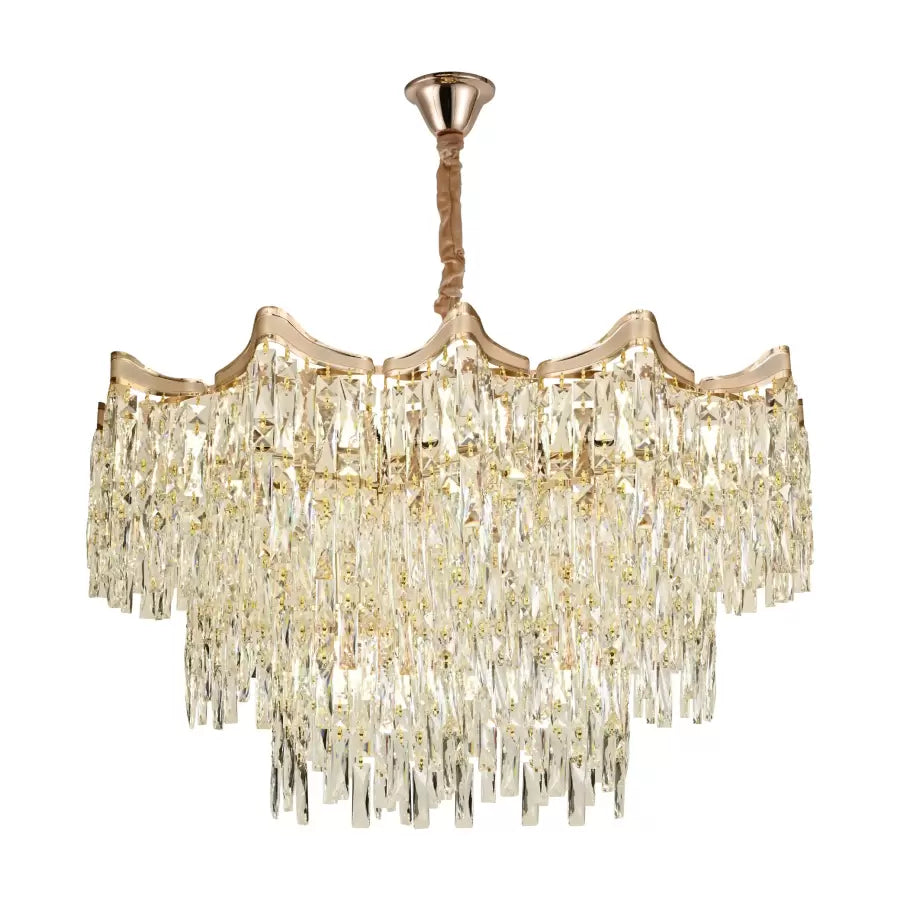 Luster Crystal Braylon 20x E27 zlato