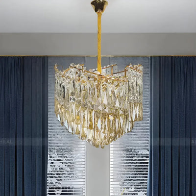 Luster krištáľový topkapi petito 3xe27, priemer 30 cm, lesklé zlato, nastaviteľná výška