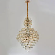 Crydelabular Crystal Windsor Grande supremo 13xe27, priemer 60x90cm, lesklé zlato, nastaviteľná výška