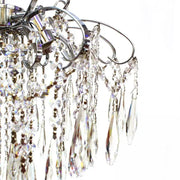 Cristal Luster Ego 5x E27, priemer 47 cm, lesklý chróm