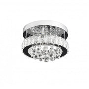 LED luster s diaľkovým ovládaním Abel 22W Silver