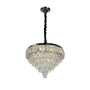 LED krištáľový luster s diaľkovým ovládaním Austin 56W SMOLABLE STRIEB