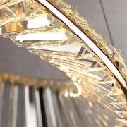 LED kryštál LED LED s Kylan 36W diaľkovým ovládaním 40 cm zlata