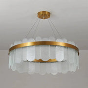 LED luster s diaľkovým ovládaním Alvaro 128W SMOLNÉ GOLD