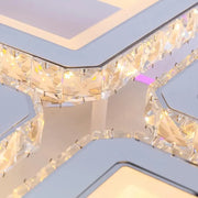 LED luster s diaľkovým ovládaním Leila, 362W, White, Daisy, RGB