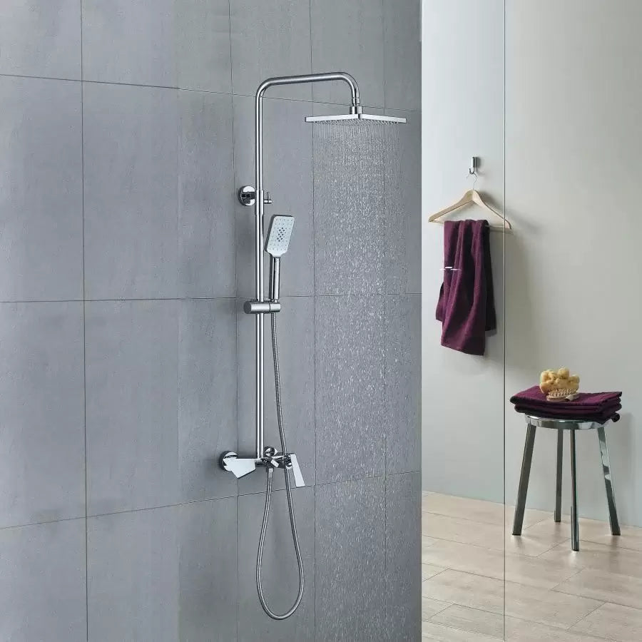 Sprchovací stĺpec, sanitárna mosadz, chróm, 6720