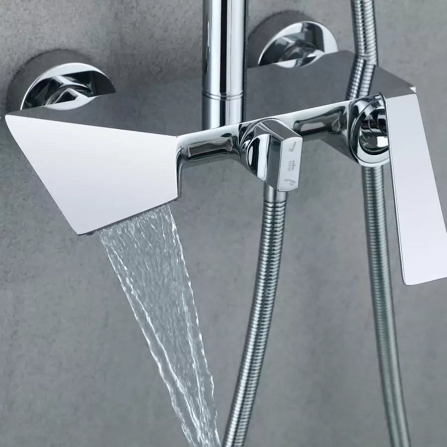 Sprchovací stĺpec, sanitárna mosadz, chróm, 6720